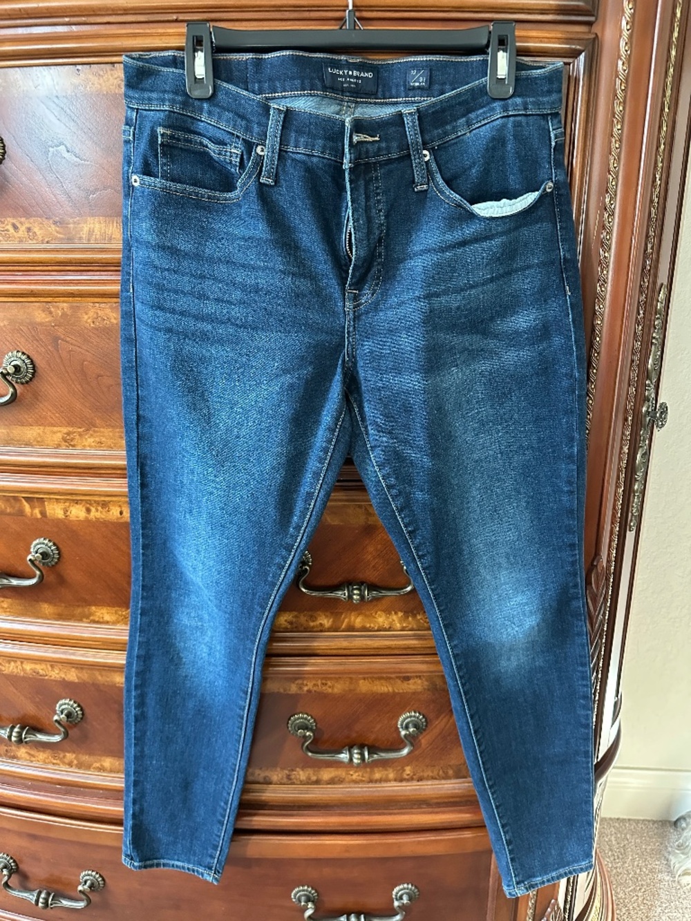 Lucky Brand Ava Mid‑Rise Skinny Jeans – Size 12/31 – Immaculate Condition